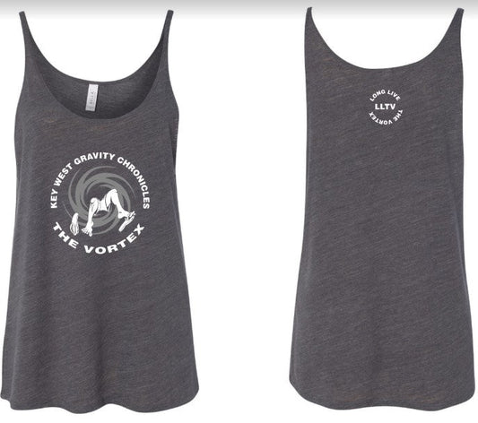 Vortex Holiday Bundle - 1 Ladies Grey Tank + 2 Neoprene Coozies + 1 Sticker