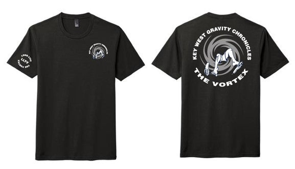 Vortex Holiday Bundle - 1 Black Tee + 2 Neoprene Coozies + 1 Sticker