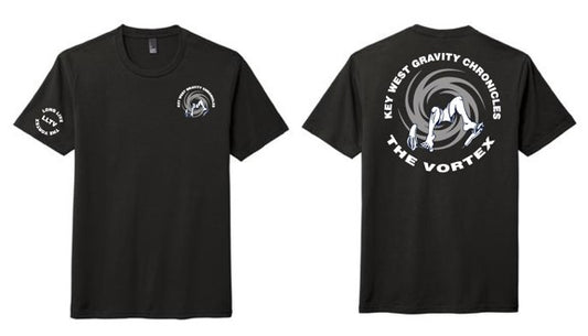 Vortex Holiday Bundle - 1 Black Tee + 2 Neoprene Coozies + 1 Sticker